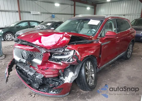 2019 Lincoln Nautilus Select z USA, uszkodzony, nr VIN 2LMPJ6K94KBL54132